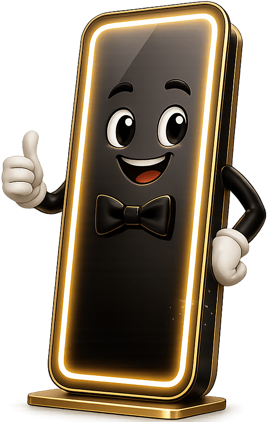 Miroir photobooth Royal Booth